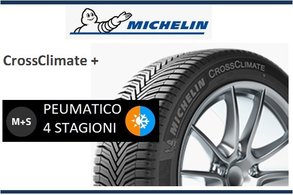 185/65R15 92T XL MICHELIN CROSSCLIMATE+ PNEUMATICO 4 STAGIONI